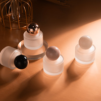 Usine accepter Logo personnalisé bouchon sphéroïdal avec pompe pulvérisateur 30ml 50ml 100ml bouteille de parfum en verre vide