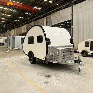 Mejor Remolque de Camping Ligero, Plegable e Impermeable, Tipo Mini Teardrop, para Campamentos Familiares Todoterreno - Product Image 3