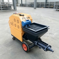 Machine à plâtrer murale intelligente avec fonction de travail automatique pour les projets de décoration de bâtiments modernes