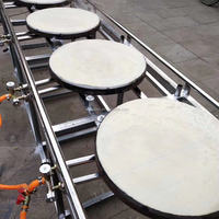 Machine automatique pour la fabrication de crêpes à prix de pizza presse à pâte machine à crêpes fines et croustillantes