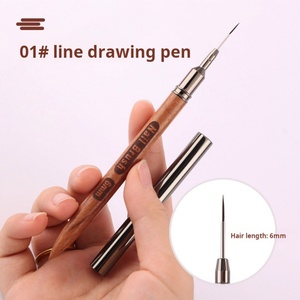 Pinceau de précision pour nail art de haute qualité – Stylo de peinture pour ongles – Fournitures pour nail art - Product Image 5