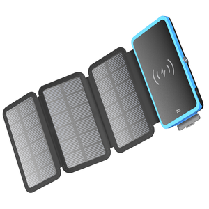 El más nuevo 10000mAh <span class=keywords><strong>Powerbank</strong></span> USB <span class=keywords><strong>26800</strong></span> con cargador de panel solar Power Bank USB Carga inalámbrica Power Bank en paneles solares - Product Image 3