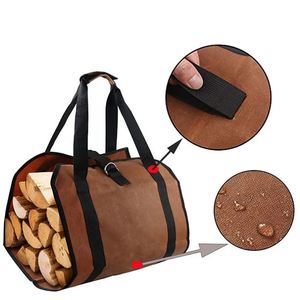 Bolsa de transporte de leña Oxford clásica extragrande, bolsa de mano para leña, bolsa para leña de chimenea - Product Image 2