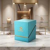 Conteneur vide de luxe de haute qualité, bocaux de bougie noirs mats, boîtes d'emballage avec couvercle pour la fabrication de bougies, décoration