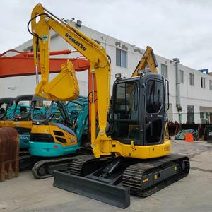 High Quality 5.5 Ton Used Komatsu <b>PC</b> 55MR <b>Mini</b> Excavator Earth-Moving Small Machinery Secondhand Komatsu PC55mr PC55 in Stock - Product Image 1