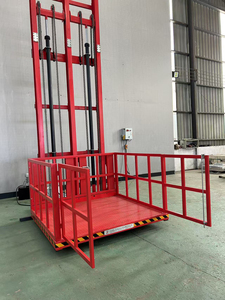 Elevador de mercancías hidráulico industrial de gran capacidad para transporte de materiales eficiente Elevador de carga - Product Image 4