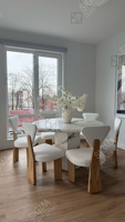 Chambre à coucher salle à manger nordique de luxe simple hôtel balcon salon meubles relax canapé fauteuil accent ensemble de chaises pour la maison