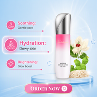 Crème éclaircissante anti-taches à base de plantes biologiques personnalisée OEM, acide hyaluronique pour hydrater et éclaircir toutes les peaux