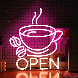 Coffee shop open LED dimmable USB powered ambient <b>light</b> store <b>window</b> decoration <b>light</b> street indicator <b>light</b> landscape <b>light</b> 5v - Product Image 5