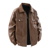 Veste de travail haute visibilité, style classique, col chemise, en PU, type utilitaire