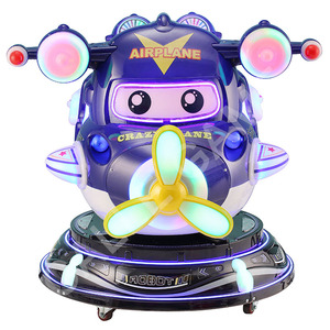 थोक उच्च गुणवत्ता वाले बच्चों स्विंग मशीन गेम मशीन 3 डी सिक्का संचालित किडी सवारी - Product Image 1