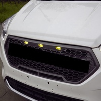Calandre pour moto en ABS personnalisée, 5 pièces, éclairage LED, adapté aux Ford Kuga 2016 — 2019
