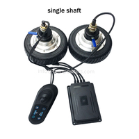 6 8 10 12 pouces 12v 24v double/simple arbre bldc moyeu dc moteur à courant continu fauteuil roulant joystick fauteuil roulant électrique frein électromagnétique