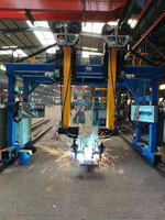Système de soudage CNC à portique automatique CE certifié LMH40 LMH50, nouvelle génération, pour soudage à l'arc immergé 9,3 kW, pour la fabrication de poutres en H dans le secteur de la construction