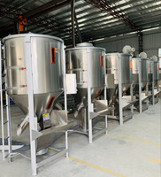 Automatico di alta qualità 1 tono di plastica a Pellet verticale Silo Mixer 500 1000kg di plastica