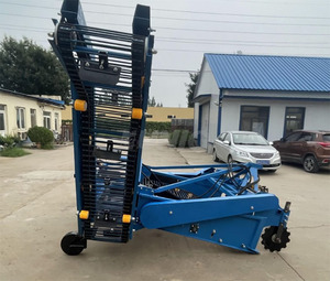 Maquinaria de Automatización Agrícola autoload combine patata cebolla cosechadora de 2 filas - Product Image 5