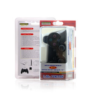 Control Inalámbrico 2.4G Compatible con PS2 y PC, Gamepad Inalámbrico 3 en 1 para Consola de Juegos PS3