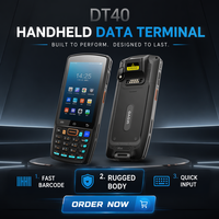Escáner de Código de Barras Portátil Resistente DT40S Enterprise con Escaneo 1D/2D, GPS, MicroSD de 128 GB, Cámara de 13 MP, Doble SIM, IP67, Android 9
