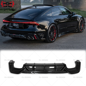 Kit Carrozzeria di Alta Qualità in Fibra di Carbonio per Audi RS7 <span class=keywords><strong>RS6</strong></span>, Stile <span class=keywords><strong>A</strong></span>, Paraurti Posteriore, Labbro Posteriore - Product Image 1