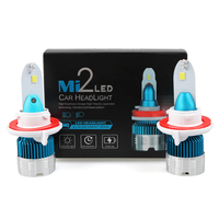 Mi2 — phares avant LED mince et automatique, ampoules, système d'éclairage de voiture, Mi2, H7, H11, H4, 25W, 9005, 9006