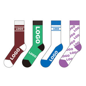 جودة عالية السيدات الملونة شعار مخصص سكونش متماسكة النساء طويلة الجوارب ترهل للبالغين - Product Image 4