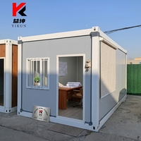 Prix des maisons modulaires, maison préfabriquée en kit, mini-maison modulaire, maison conteneur habitable de 20 pieds