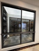 METGOOD-Persiana Enrollable de Aluminio para Sala de Estar, Ventana Deslizante de Estilo Europeo, Minimalista, Horizontal, para Exterior de Hotel