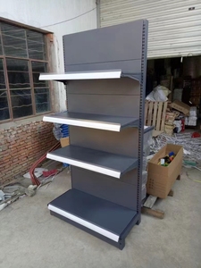 Étagère de présentation réglable simple ou double face pour supermarché, rayonnage de magasin et présentoirs de vente au détail - Product Image 5