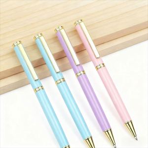 Macaron-<b>colored</b> Hot-selling Kawaii Metal Ballpoint <b>Pen</b> with logo Business Multicolor Signature <b>Pen</b> Custom <b>Pen</b> for Giving Gifts - Product Image 4