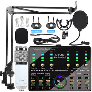 Ensemble Professionnel de Haute Qualité Multifonctionnel de Cartes Son & Tables de Mixage Audio pour Studio en Direct, Enregistrement TikTok et Diffusion en Direct - Product Image 5