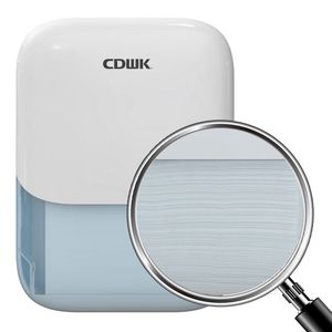 <span class=keywords><strong>Distributeur</strong></span> de serviettes en papier pliées CDWK N, noir et blanc, ABS, <span class=keywords><strong>distributeur</strong></span> de serviettes pliées multiplis <span class=keywords><strong>pour</strong></span> restaurant, hôtel - Product Image 4