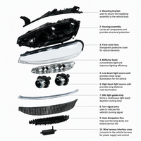 Phare de voiture pour AITO M9, phare LED, système d'éclairage automobile AITO M9, lampe frontale