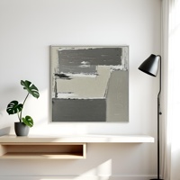 Peinture à l'huile abstraite sur toile, peinte à la main, imperméable, écologique, art mural original pour salon, vente en gros sur mesure
