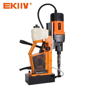 EKIIV Professionele Robuuste Magnetische Boormachine met 32mm Capaciteit, Sleutelloze Boorkop en Vooraf ingestelde Snelheidsopties voor DIY en Industrieel Gebruik - Product Image 1