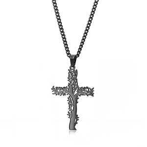 Collar con colgante <span class=keywords><strong>de</strong></span> árbol <span class=keywords><strong>de</strong></span> la <span class=keywords><strong>vida</strong></span> <span class=keywords><strong>de</strong></span> acero inoxidable religioso basado en la fe <span class=keywords><strong>de</strong></span> alta calidad - Product Image 5