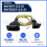 Connecteur Étanche Automobile 3 Broches 7035Y-3.5-21 Auto Connect pour Faisceau de Câbles Électriques avec Boîtier Scellé