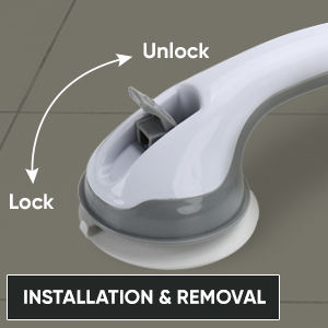 Barra di aspirazione all'ingrosso con forti ventose <span class=keywords><strong>a</strong></span> parete guida di sicurezza <span class=keywords><strong>per</strong></span> <span class=keywords><strong>doccia</strong></span> <span class=keywords><strong>maniglia</strong></span> di supporto <span class=keywords><strong>per</strong></span> bagno wc - Product Image 3