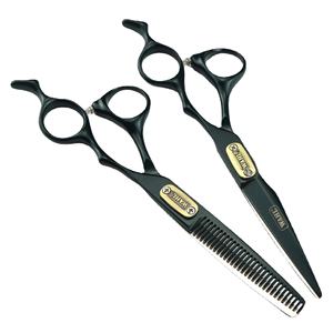 <span class=keywords><strong>Ciseaux</strong></span> de coiffure professionnels XY-11 vert foncé 6,0 pouces avec <span class=keywords><strong>vernis</strong></span> de cuisson, lame plate et pointe tranchante pour une coupe brillante - Product Image 5
