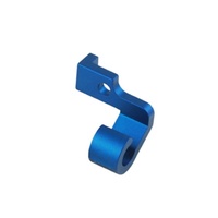 Pièces de machine-outil CNC personnalisées, pièces de moto, support de tuyau de frein en aluminium pour CYGNUS 125