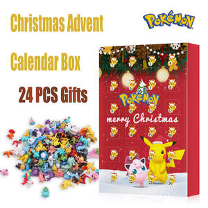 <span class=keywords><strong>Calendario</strong></span> de Adviento Pokémon 2022, Caja Sorpresa Navideña Pokémon, Caja con 24 Figuras Pokémon - Product Image 3
