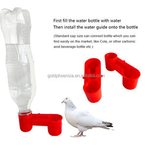 YYC <span class=keywords><strong>DIY</strong></span> <span class=keywords><strong>Bebedero</strong></span> automático para pájaros Tazas Jaula para animales <span class=keywords><strong>Bebedero</strong></span> para palomas de plástico - Product Image 5