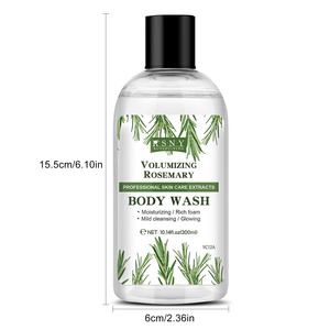 Marque privée Mousse riche hydratante naturelle Doux et non irritant pour adultes Produits de soins corporels Gel douche Nettoyant pour le corps - Product Image 5