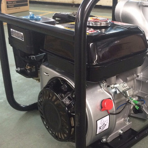 Pompe à eau à essence WP20, hauteur de refoulement 30m, débit 60l/min, corps en aluminium, pour irrigation, construction, bassin à poissons - Product Image 2