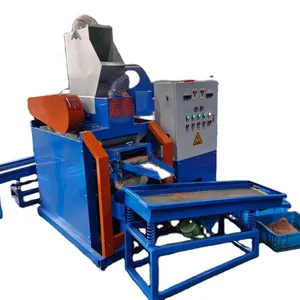 Melhor Qualidade Marca Chinesa Pequena Capacidade Waste Copper Cable Wire Grind Crush Granulator Equipment Machine In Recycling Market