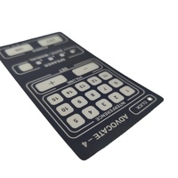 Clavier à membrane avec capteur tactile et impression sérigraphique, claviers à membrane avec adhésif