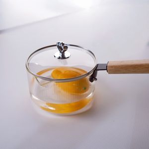 Olla de vidrio de primera calidad con dos asas, ideal para regalos corporativos y productos promocionales - Product Image 2