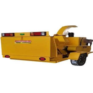 Broyeurs de jardin à moteur diesel, démarrage électrique, qualité professionnelle, pour branches d'arbres et paille - Product Image 5