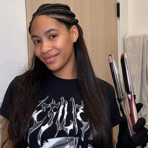 <span class=keywords><strong>Plancha</strong></span> de Pelo Profesional con Bloqueo de Temperatura, Iones Negativos, Placas Anchas de Titanio y PBT <span class=keywords><strong>para</strong></span> un <span class=keywords><strong>Rizado</strong></span> Perfecto - Product Image 2