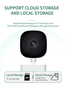 <span class=keywords><strong>Camera</strong></span> trong nhà thông minh WiFi Ultra HD <span class=keywords><strong>3MP</strong></span>, góc rộng, giám sát trẻ em, tầm nhìn ban đêm, thiết lập lại bằng điện thoại, phát hiện chuyển động, lưu trữ đám mây, cảm biến CMOS - Product Image 5