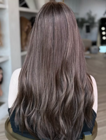 Cheveux humains vierges européens alignés sur les cuticules, avec dessus en dentelle HD invisible # 4/ # Perruque complète en dentelle balayage 27 pour femmes souffrant de perte de cheveux